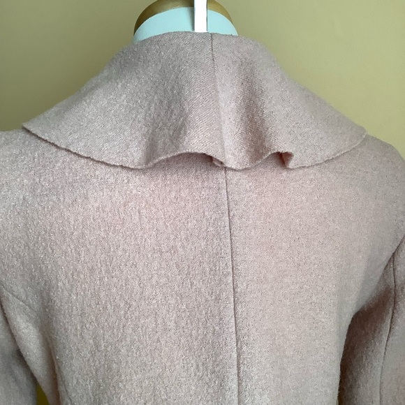IRIS SETLAKWE Blush Wool Hourglass Blazer Size 6 - Picture 6 of 16